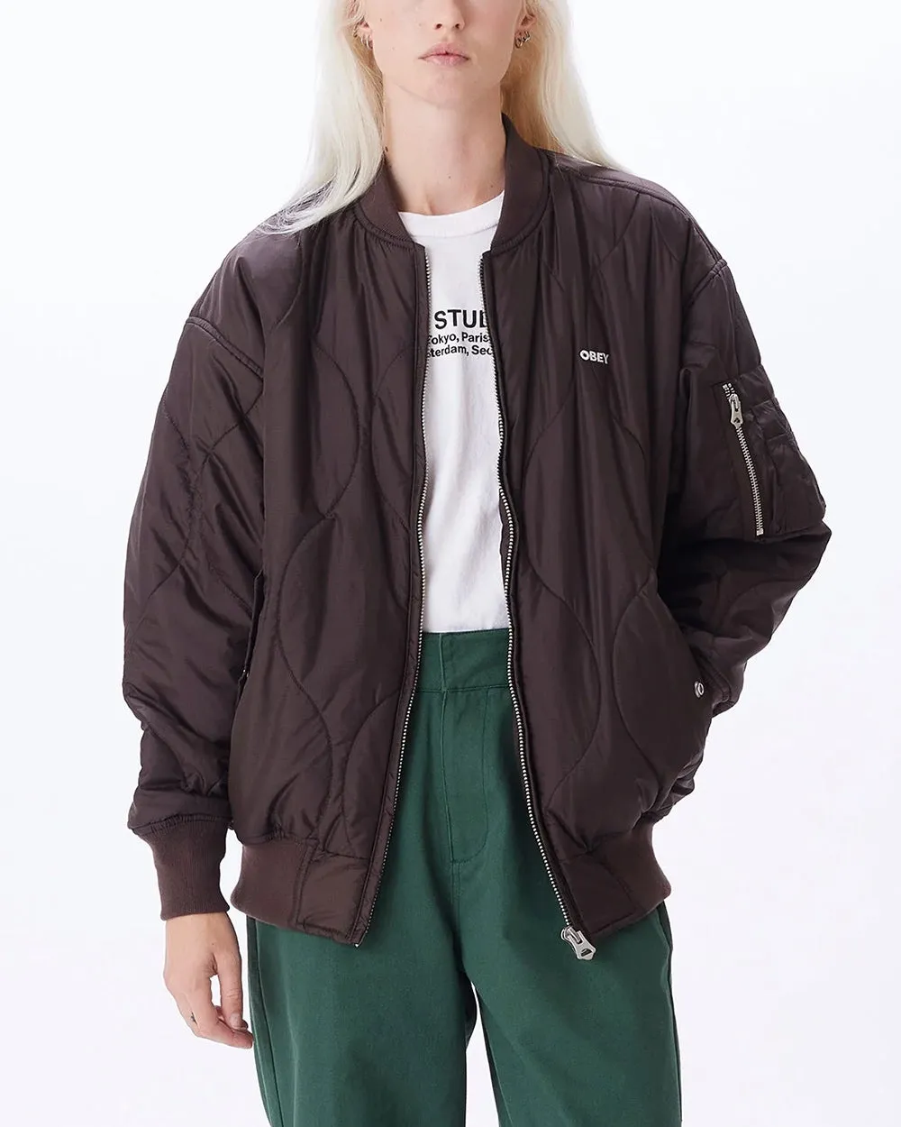 Obey Daybreak Bomber Jacket
