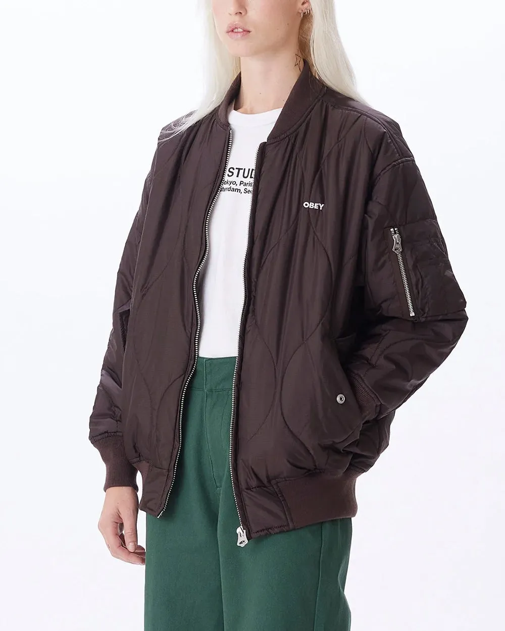 Obey Daybreak Bomber Jacket