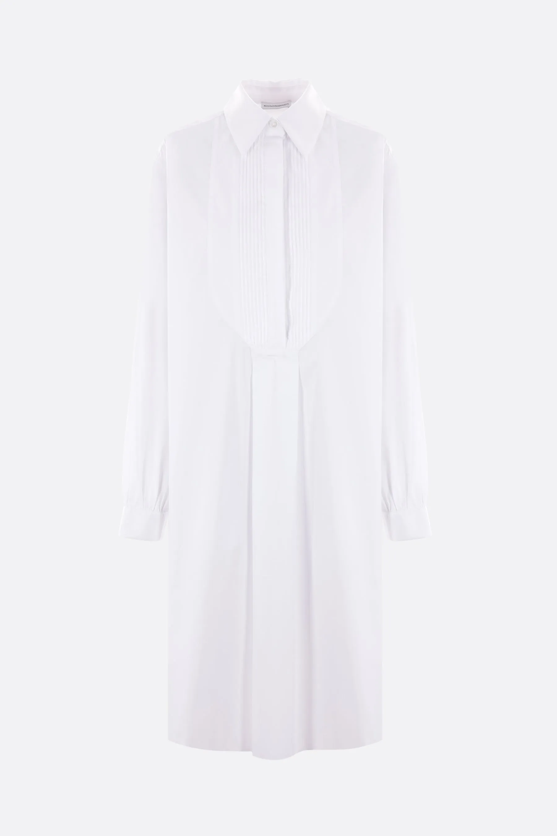 Plastra poplin shirt dress