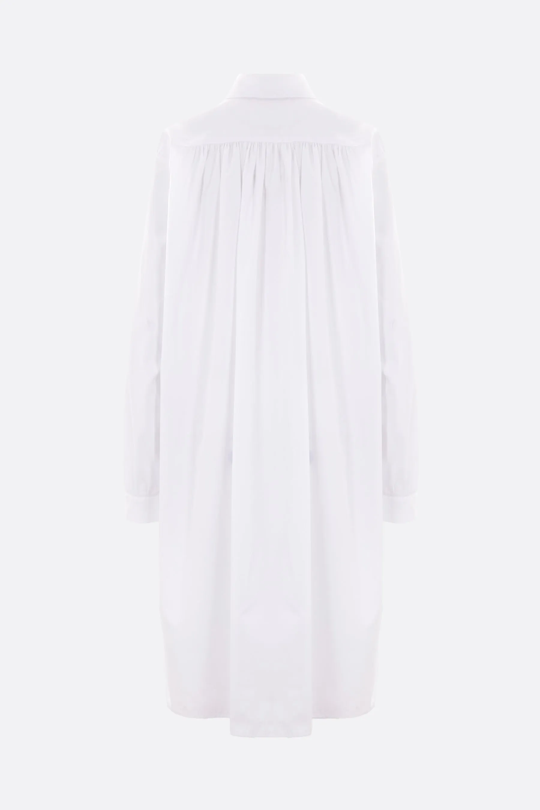 Plastra poplin shirt dress