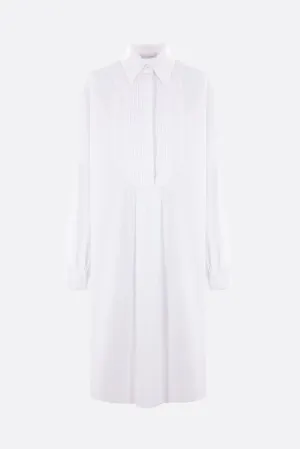 Plastra poplin shirt dress
