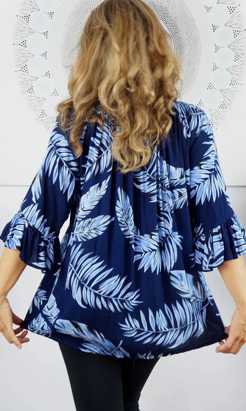 Rayon Capri Top Maui, More Colours