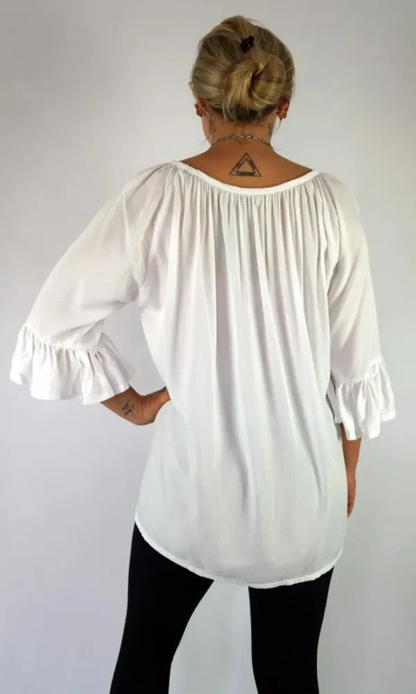Rayon Capri Top Plain, More Colours