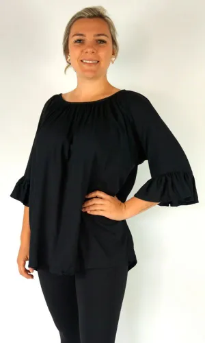 Rayon Capri Top Plain, More Colours