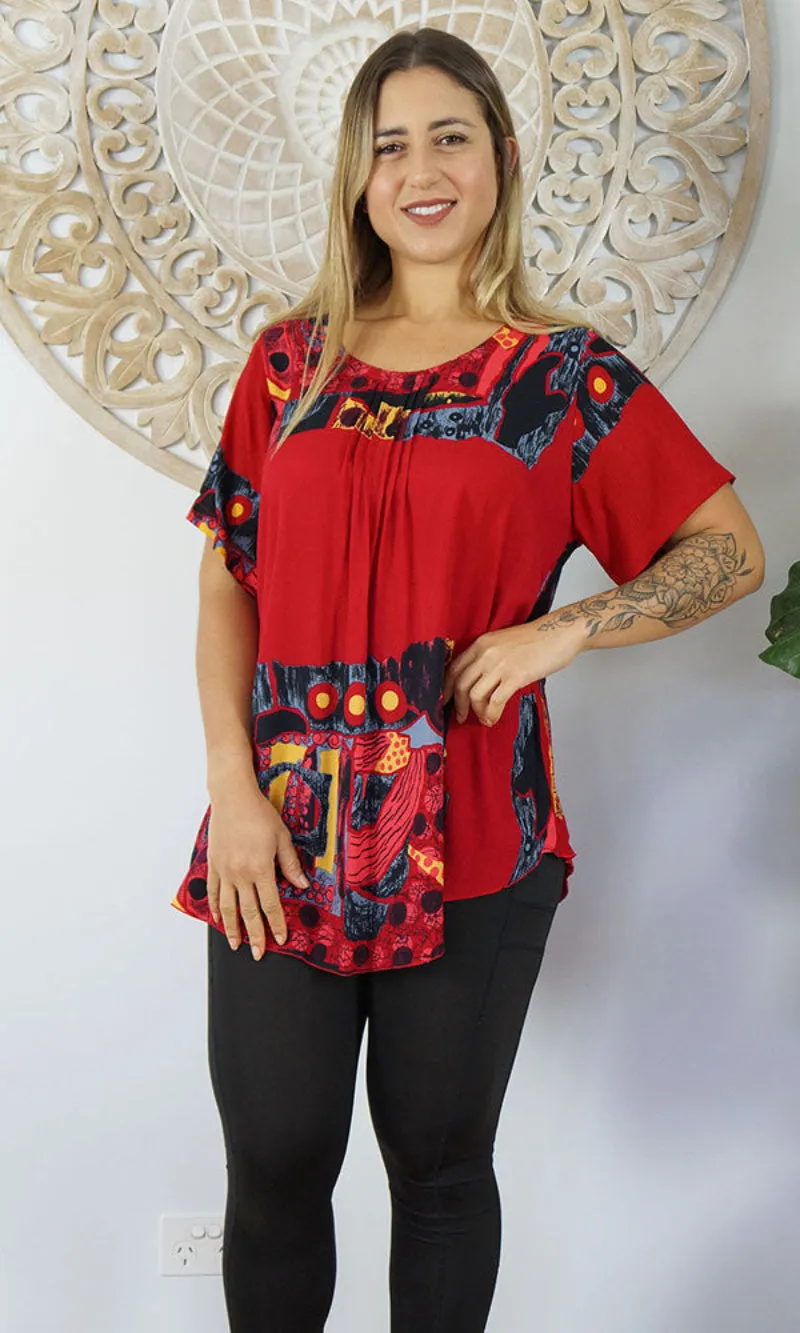 Rayon Top Newport Dreamer, More Colours