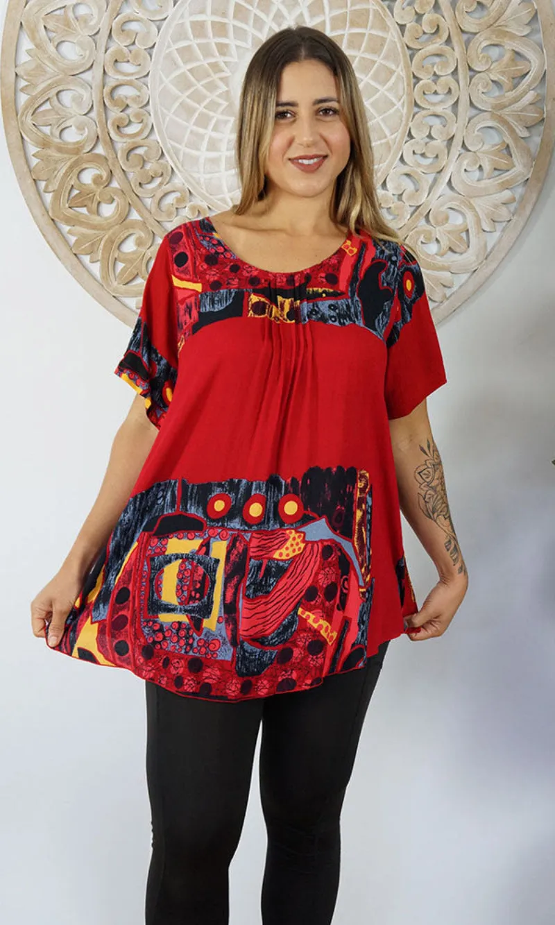 Rayon Top Newport Dreamer, More Colours