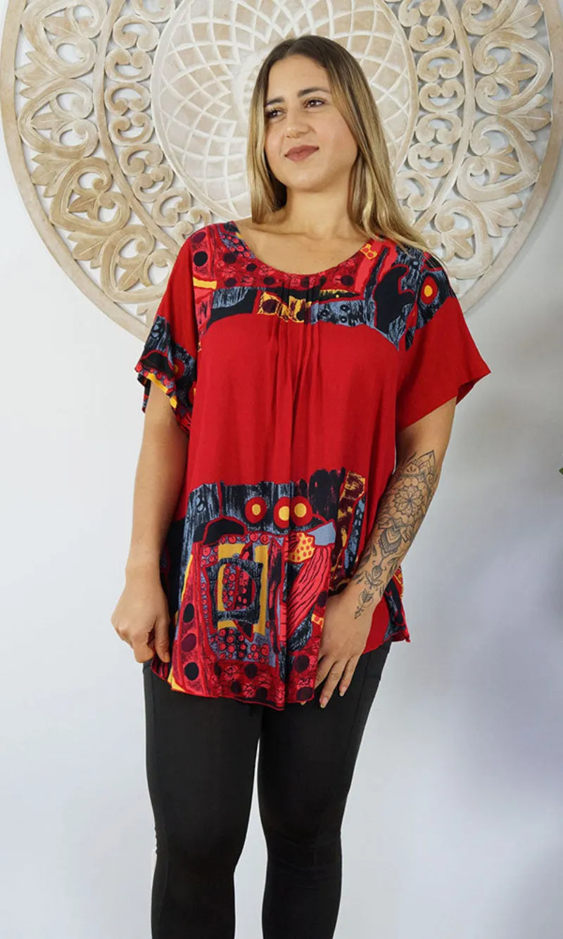 Rayon Top Newport Dreamer, More Colours