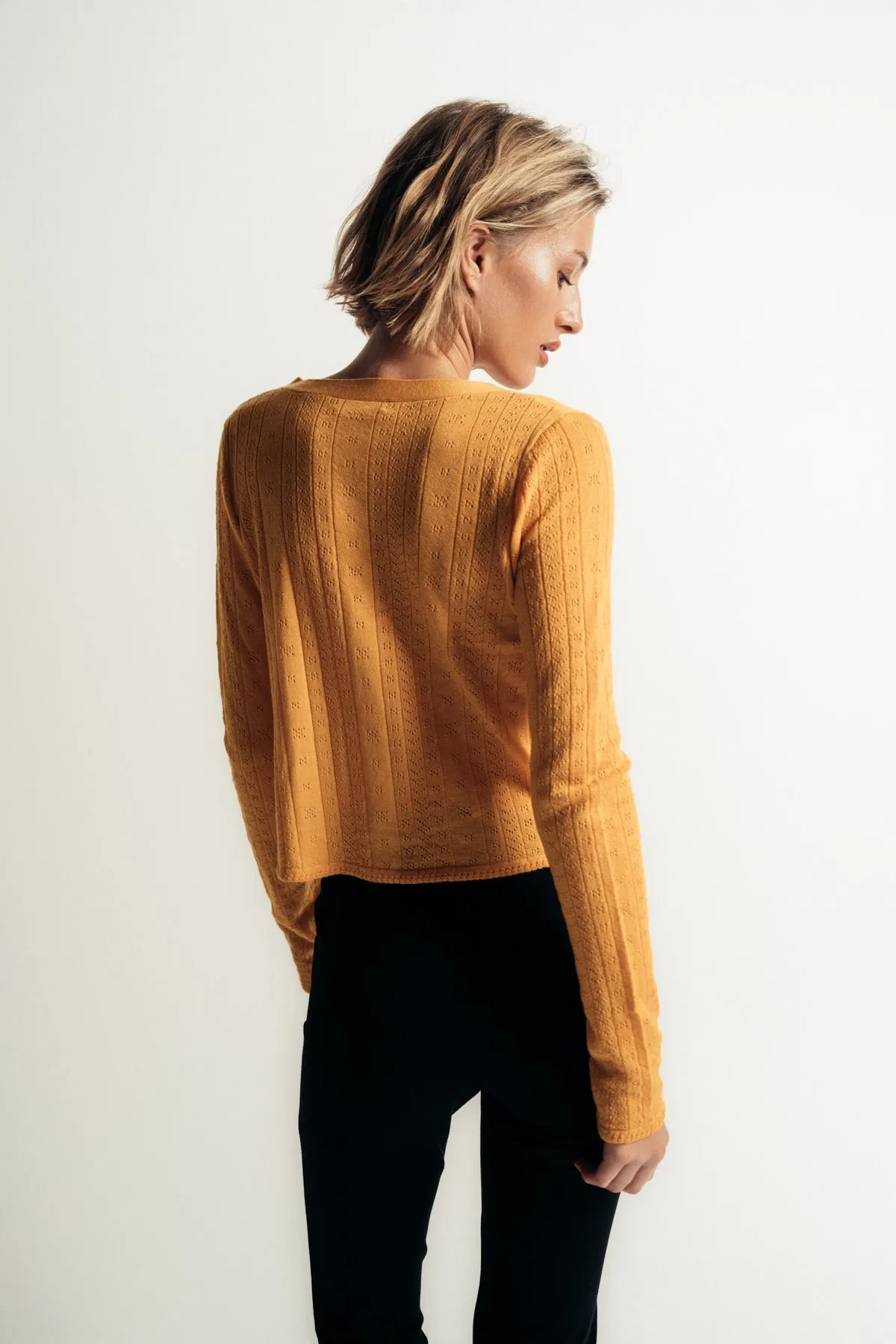 SABLYN | VINCENT POINTELLE KNIT CARDIGAN