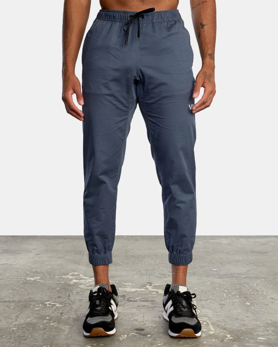 Spectrum Cuffed Track Pants - Ombre Blue