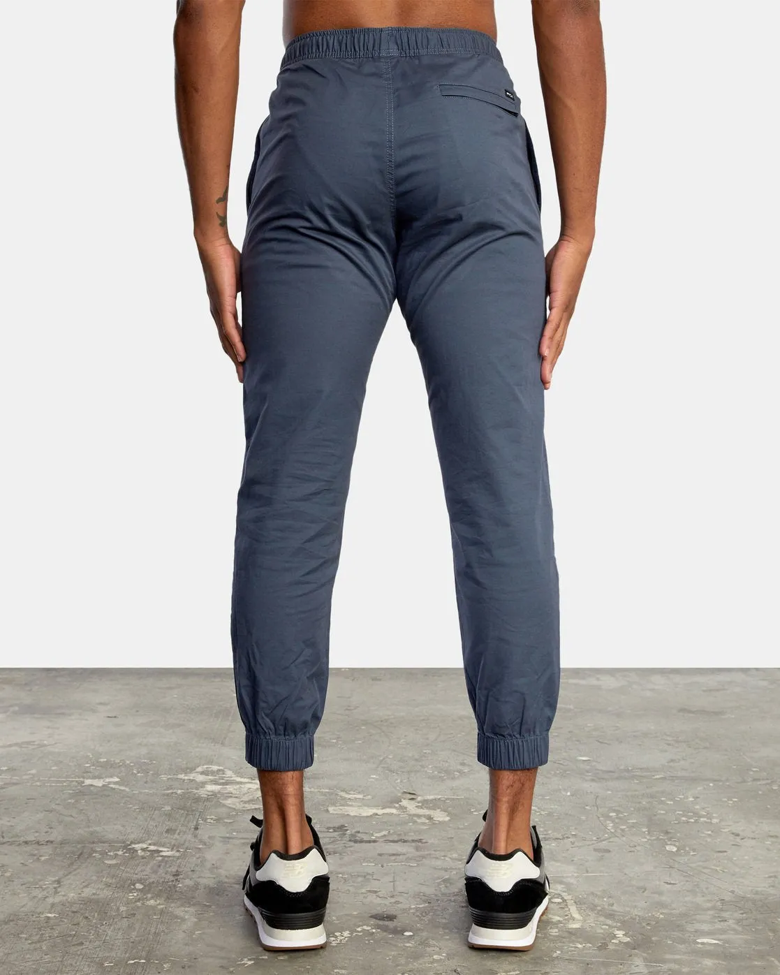 Spectrum Cuffed Track Pants - Ombre Blue