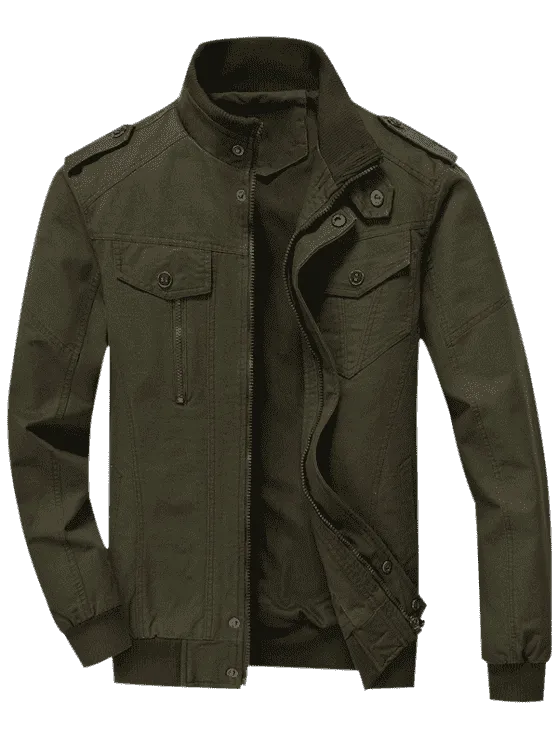 Stunning Mens Zip Up Jacket