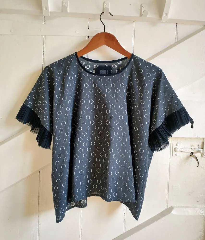 The Blue Frida Top