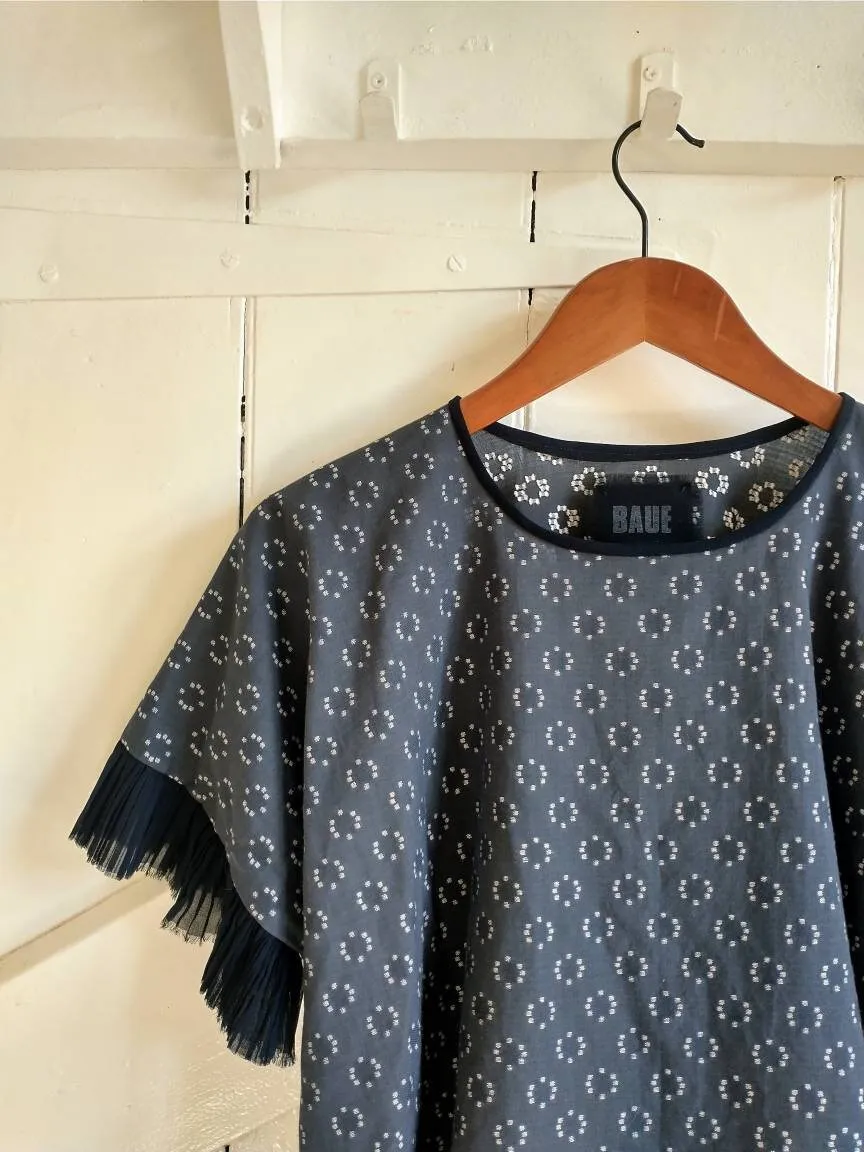 The Blue Frida Top