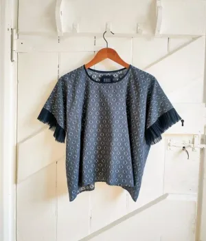 The Blue Frida Top