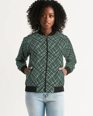 Tiffany Green Favor Women's Bomber Jacket
