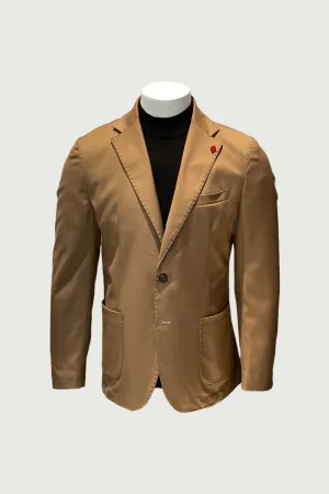 Tobacco Brown Casual Jacket
