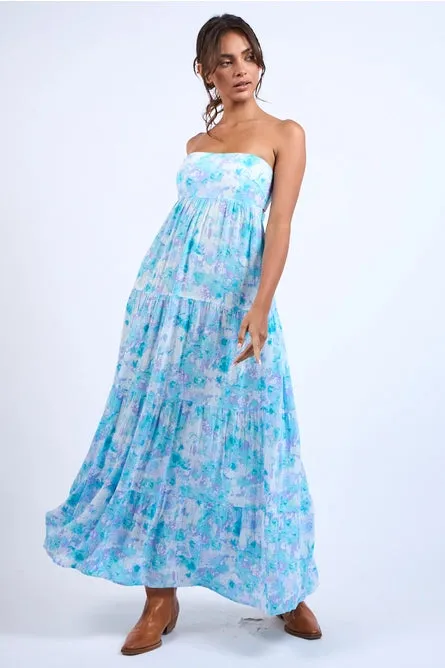 Watercolor Floral Maxi