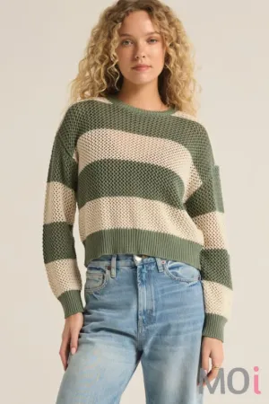 Z Supply Broadbeach Stripe Sweater