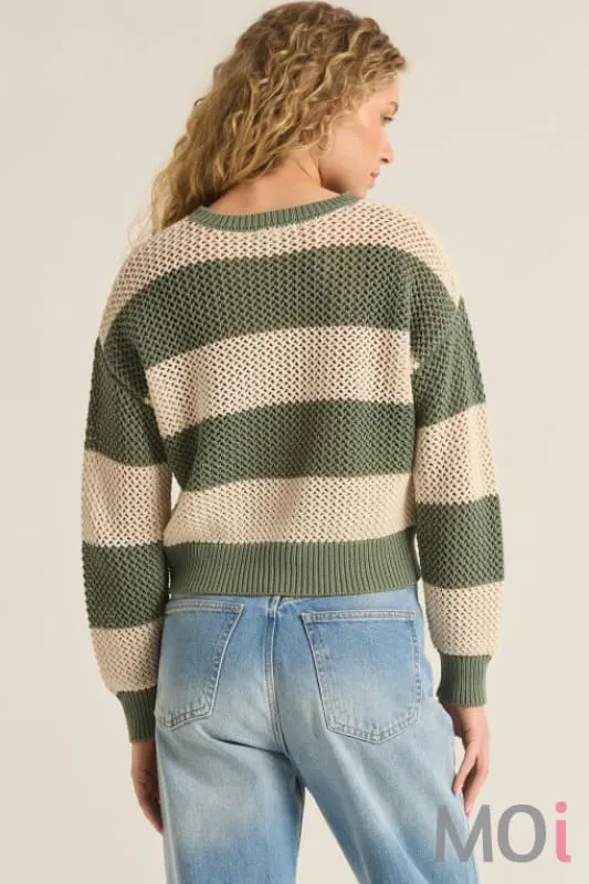 Z Supply Broadbeach Stripe Sweater