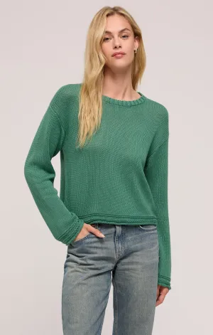 ZSU Emerson Sweater in Botanical Green